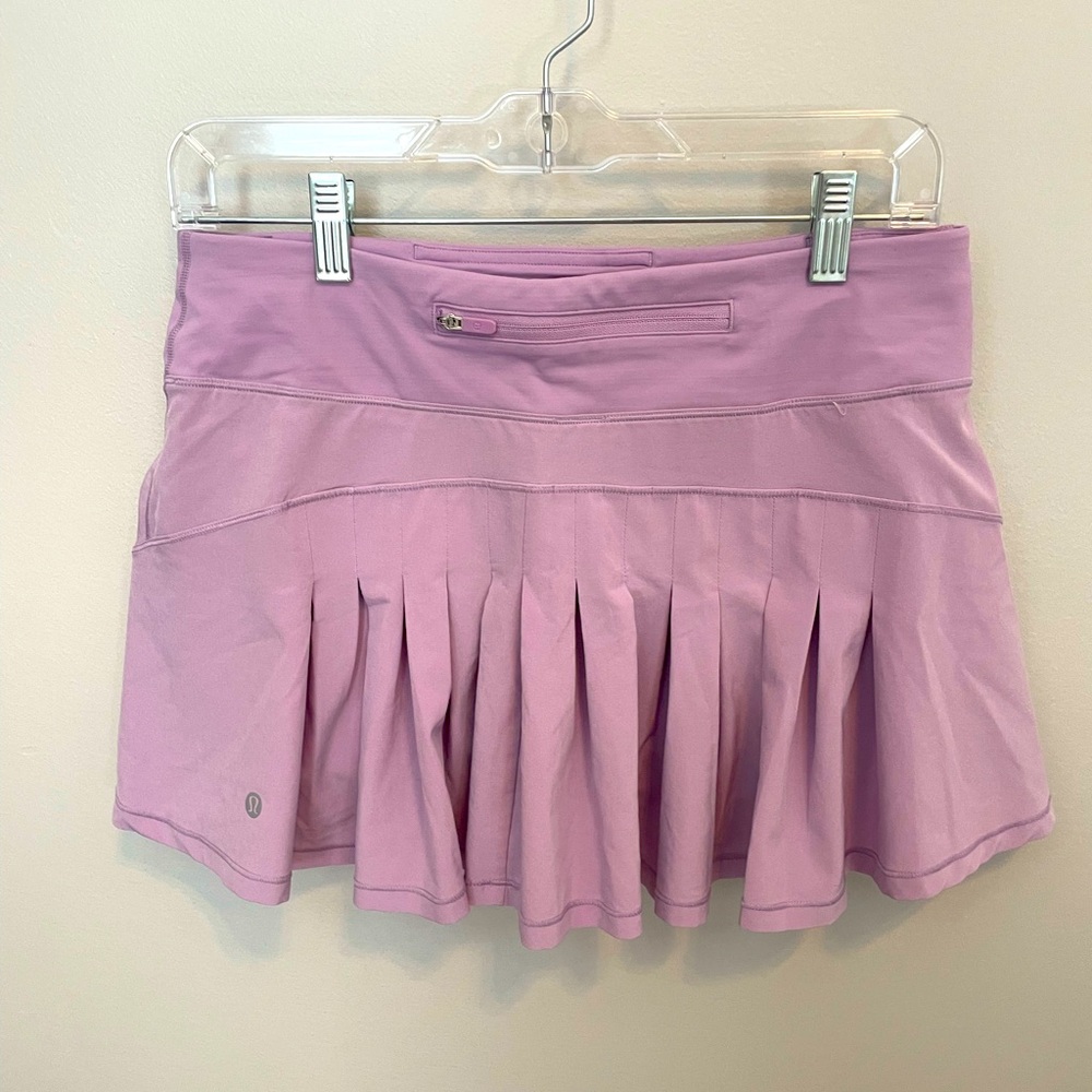 Pleated tennis skirt